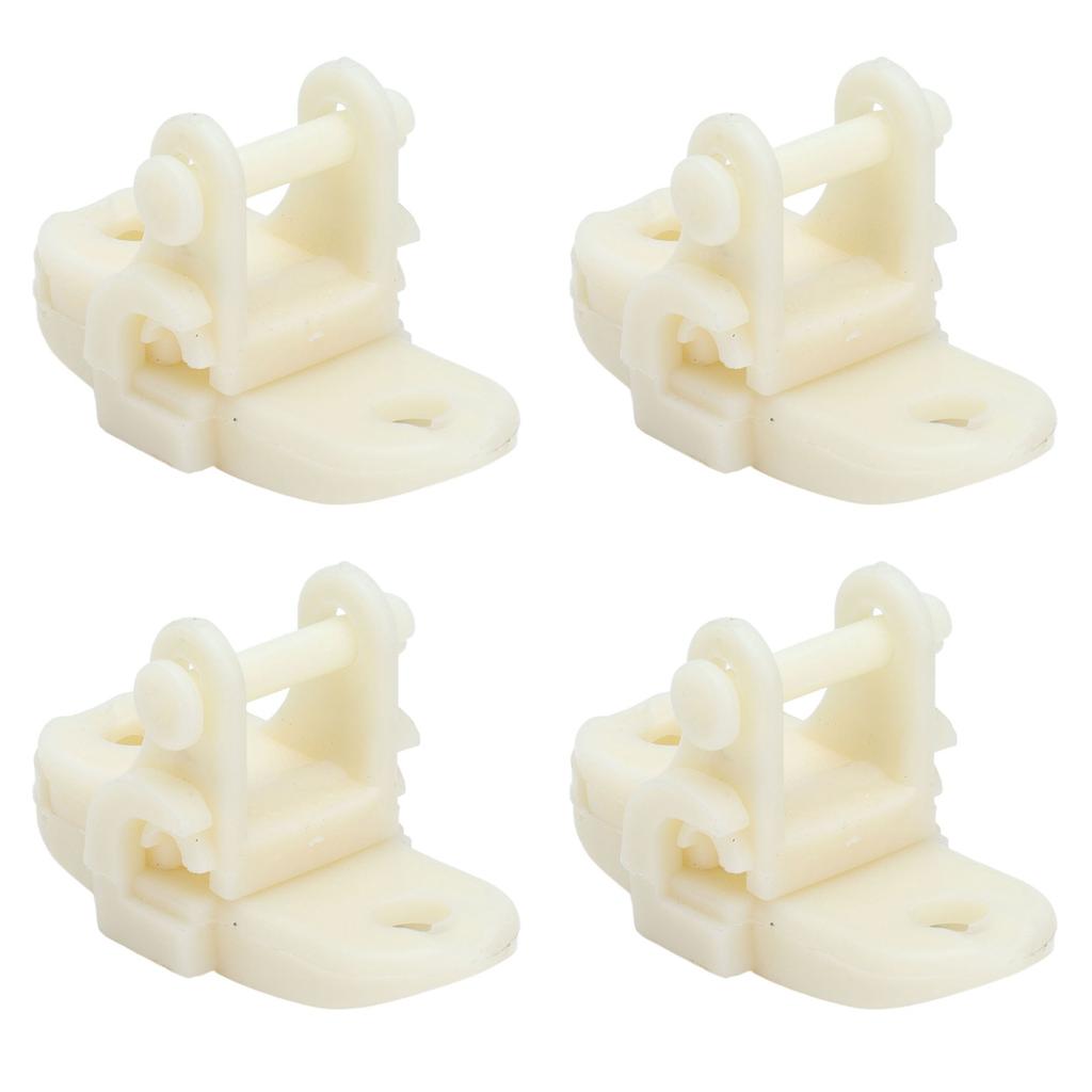 15pcs Greenhouses Pulley Plastic White Durable Ventilator Pulley Wheel for Agriculture Livestock Farms Greenhouses