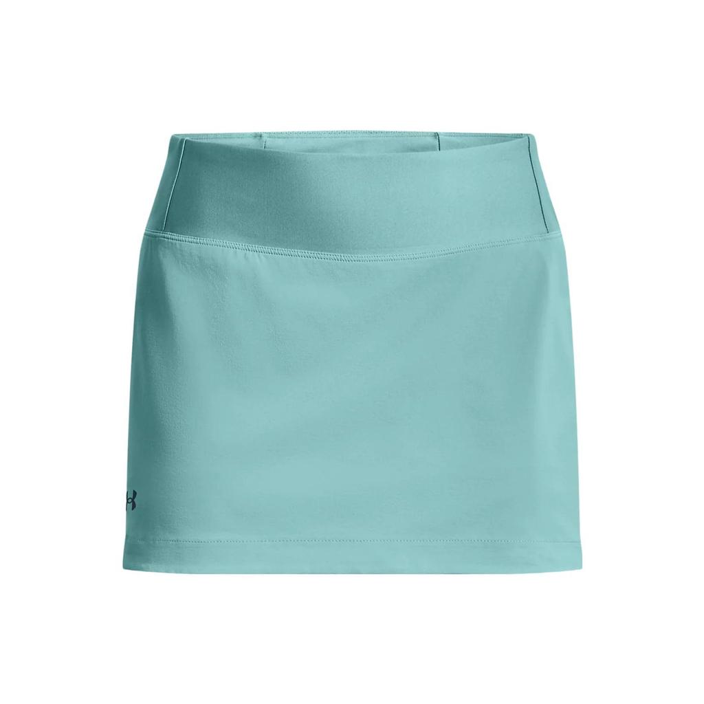 Under Armour Storm Fusion Solid Color Elastic Waist Stretch Woven Casual Skirt Women skirts Calm-Water 1377210-400