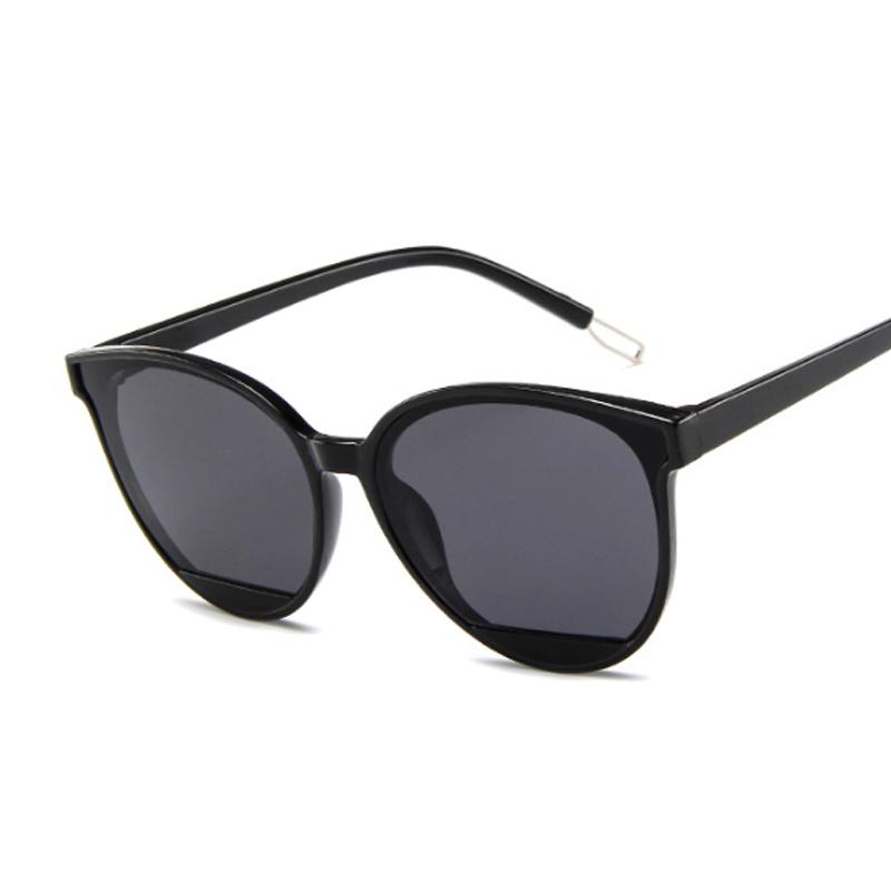 Classic Retro Cat Eye Sunglasses Gradient Mirror Uv400 Protection Luxury Vintage Fashion Female Sun Glasses Outdoor