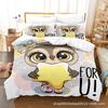 Sample Digital Printed Sheet Bed Quilt Bedding Home Textiles Cartoon Three-Piece Set