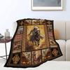 Rustic Indians Blanket Native n Throw Blanket Retro Chief Flannel Stuff Merch Cozy Decor Fleece Plush Fuzzy Warm Soft Lightweight Bedding Indians
