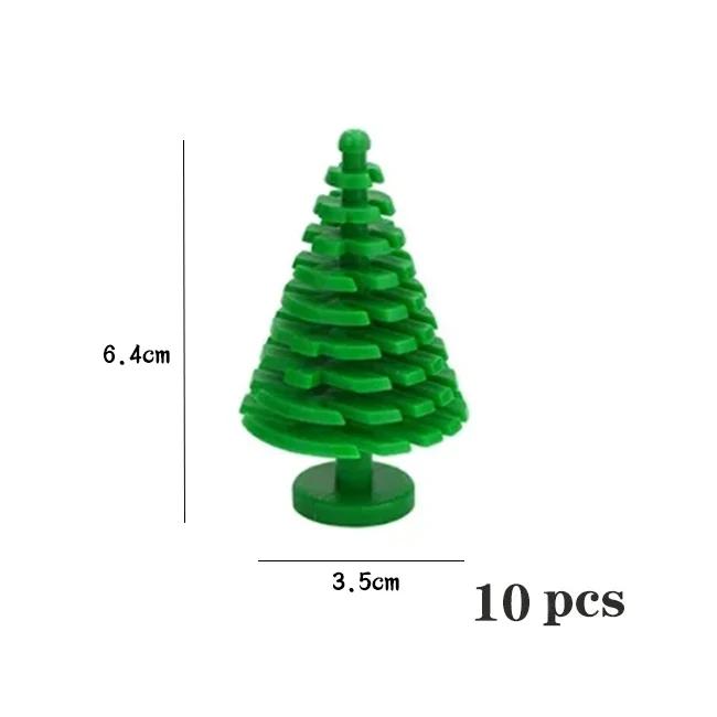 NEW Plants Pine Tree Spruce Rockery Building Blocks City Street View Garden Landscape Brick Compatible 3778 32607 2435 6064 2417