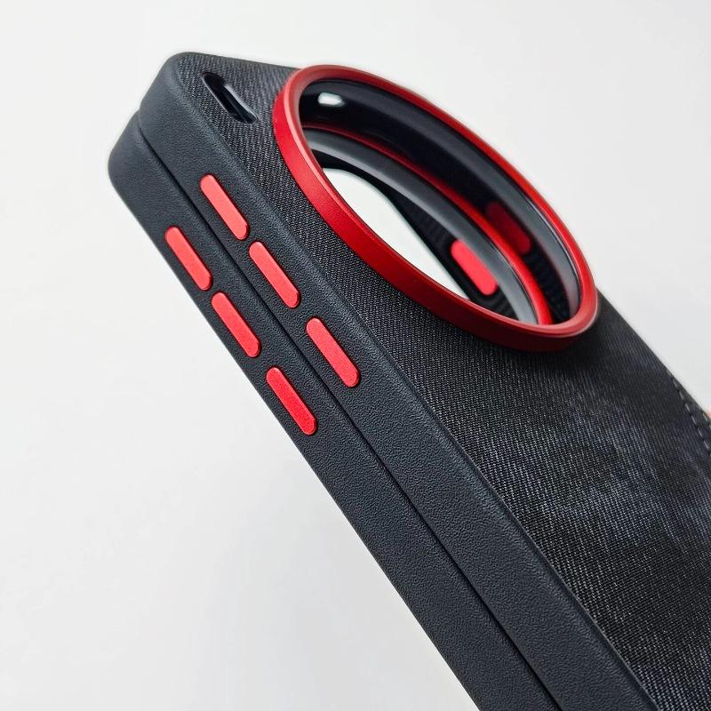 For VIVO X300 Ultra Case Matte Cowboy Leather Texture Splicing Silicone Hard Cover For Vivo X300 Ultra Shell Dustproof Bumper