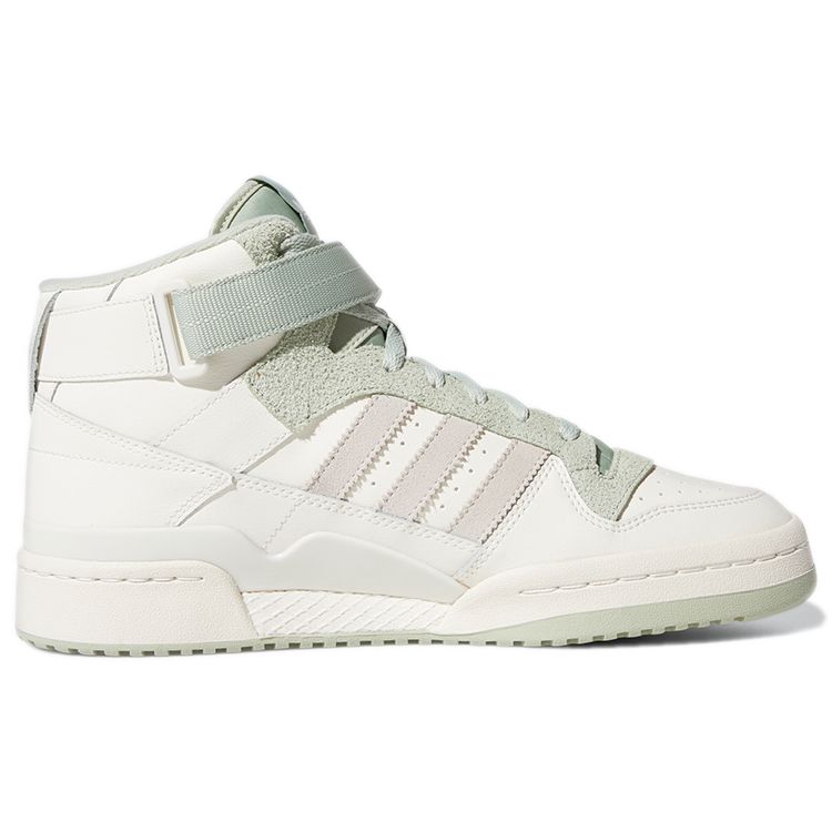 Adidas Originals Forum Mid Leather Sneakers Unisex Sneakers Beige H01944