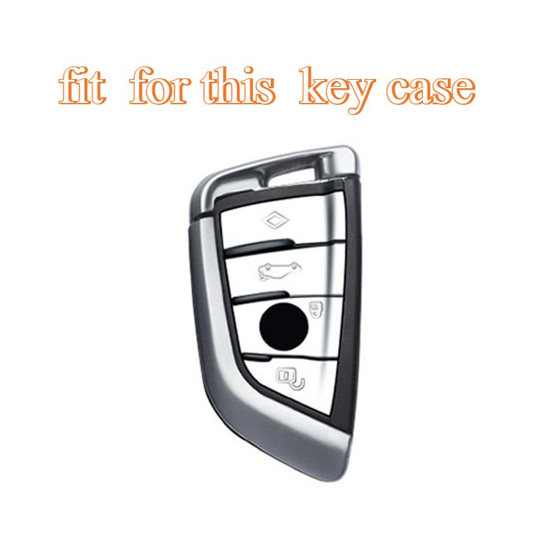 TPU Car Key Case Cover Shell Fob For BMW X1 X3 X5 X6 X7 1 3 5 6 7 Series G20 G30 G11 F15 F16 G01 G02 F48 Accessories