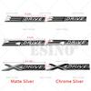 Car Styling 3D Metal Rear Trunk Emblem S Drive X Drive E Drive Badge  Adhesive Emblem for BMW X1 X2 X3 X5 X6 X7 i3 i4 i7 iX iX3