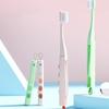 Portable Foldable Toothbrush Space Saving Design Anti Slip Handle Y Shape Hanging Loop Compact Storage Solution