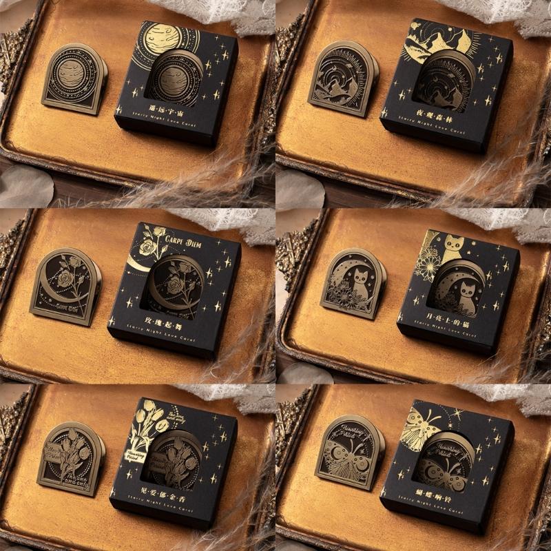 Vintage Paper Clip Metal Binder Clip for Journaling and Scrapbooking Metal Paper Clamp for Organizing File Photo Paper