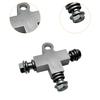 Hydraulic Brake Oil Line Tee M10 T Shape Brake Line Tee Car Brake Tee Beach Kart Brake Hose 3 Way Connector 10mm Hose Connector