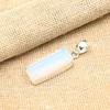 Milky Opal Gemstone Handmade 925 Sterling Silver Jewelry Lovely Pendant For Women