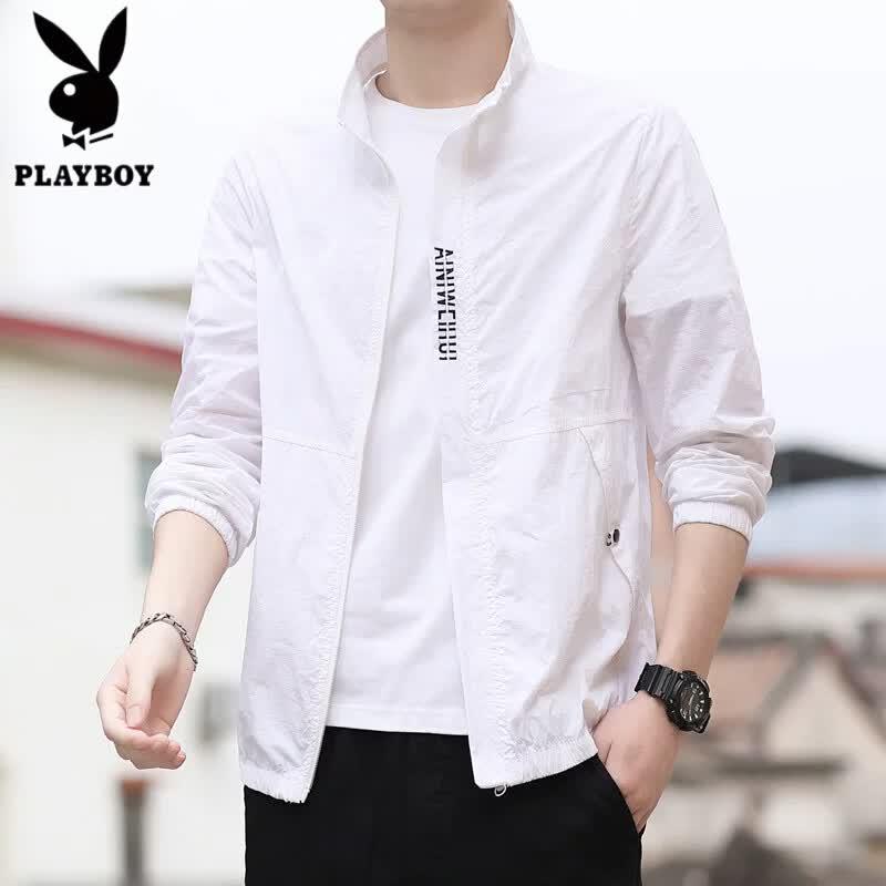 PLAYBOY Men's Ice Silk Sun Protection Jacket