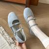 Fashion Women Flats Loafers Shoes Casual Fashion Women's Sandals Summer 2025 Walking Mary Jane Shoes Elegant Dress Mujer De Zapatillas