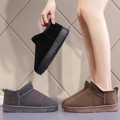 Fashion Outdoor Comfortable Waterproof Boots Female 2024 Autumn Winter Leisure Thickening New Antiskid Warm Short Boots Shoes for Women