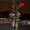 Mushroom Style Hydroponics Plant Vase DIY Transparent Glass Vase  Home Decor