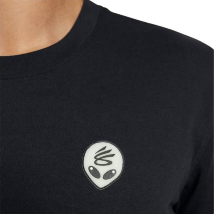 Under Armour Curry Series Basketball Crew Neck Short Sleeve T-Shirt Men Tops Black 1387663-001