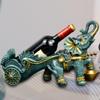 Bottle Holder Elephant Shaped Rack Display Storage Organizer