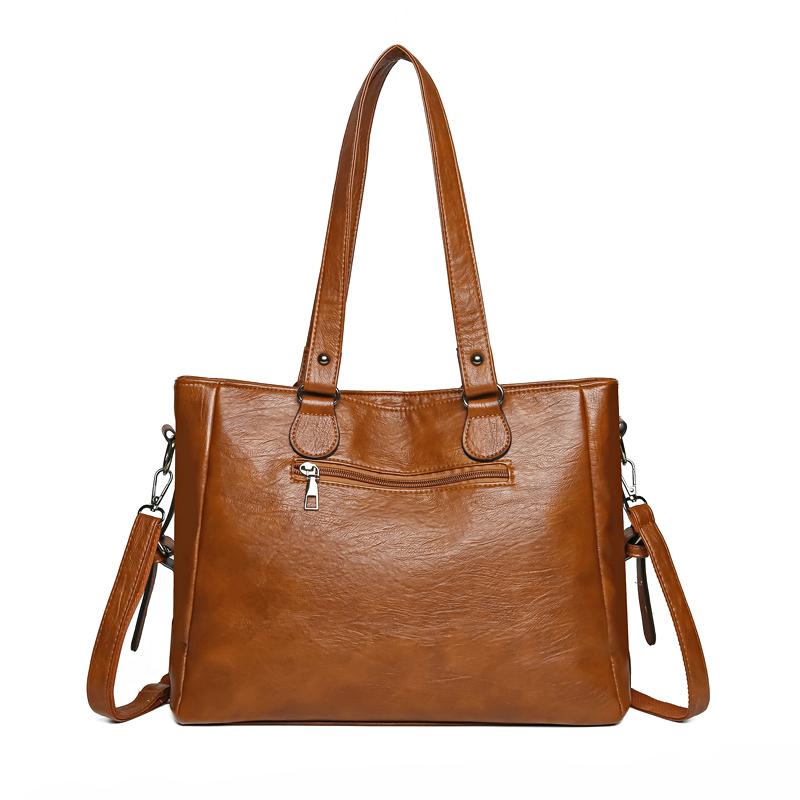 Set de genți din două piese Geantă tote pentru navetă pentru femei Geantă de mână de mare capacitate Geanta mamă Geantă de umăr