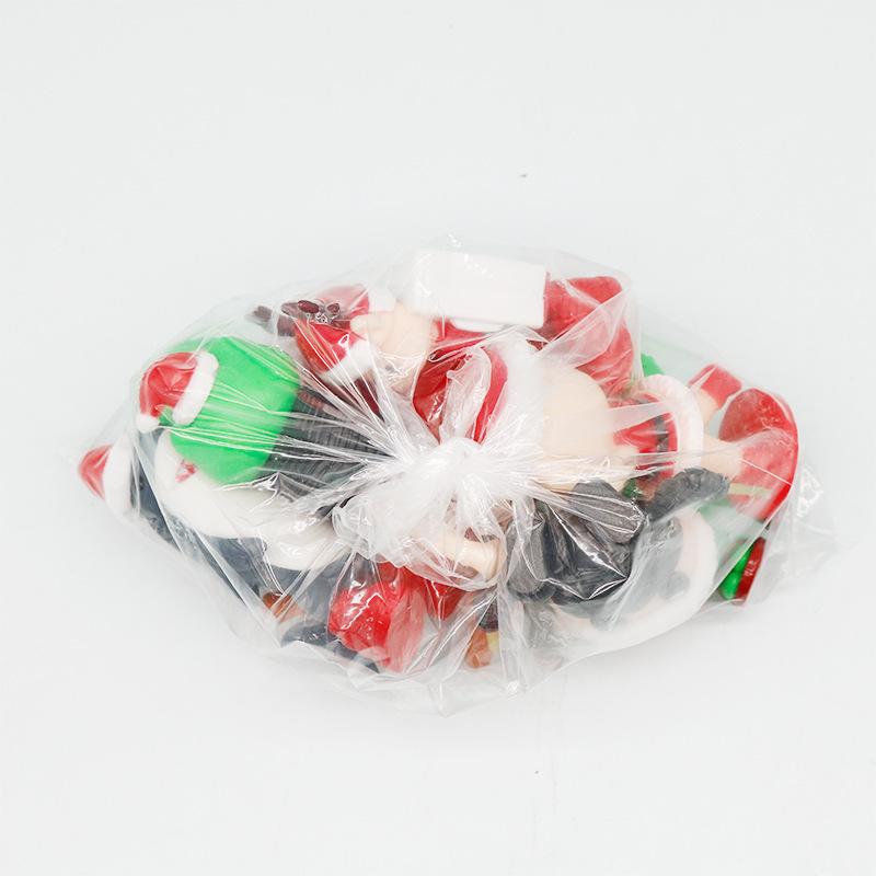 8 Stück/Set Tung tung tung Sahur Figuren Weihnachtsgeschenk PVC Modell Italienischer Hirnfraß TungTungSahur Ornamente Autodekoration