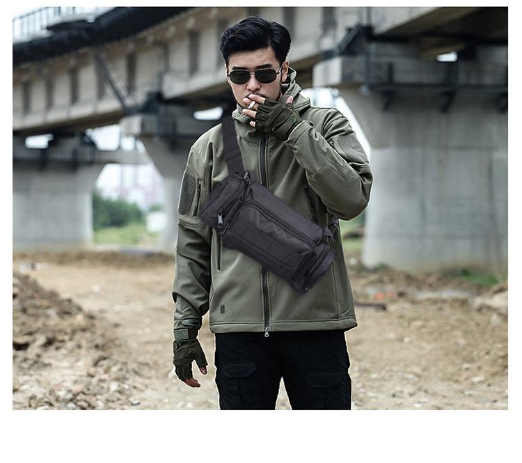 MOLLE Tactical Multi-Function Waist Bag for Outdoor Fishing & Camera Storage