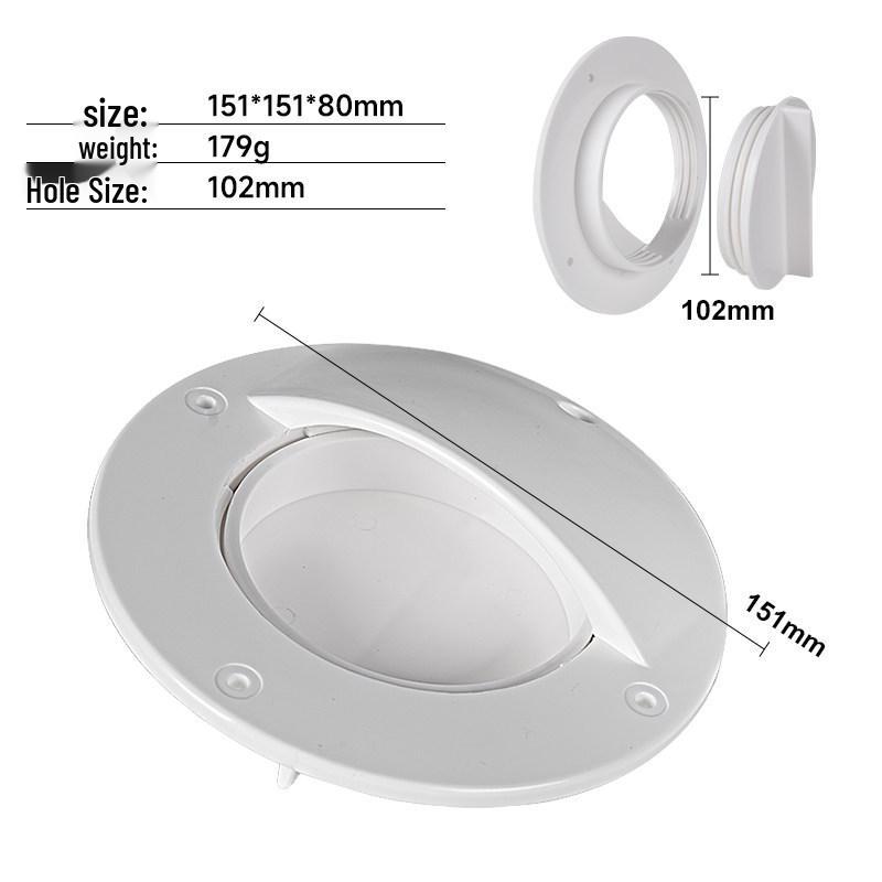 Seitenablaufventil für Yacht und Schnellboot