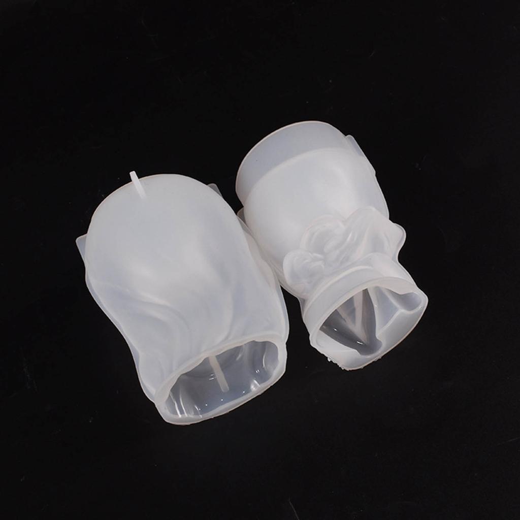 Planter Flowerpot Molds Silicone Concrete Mould Beauty Shaped Hand-Making Supplies for DIY Hand-Making Flowerpot Vase