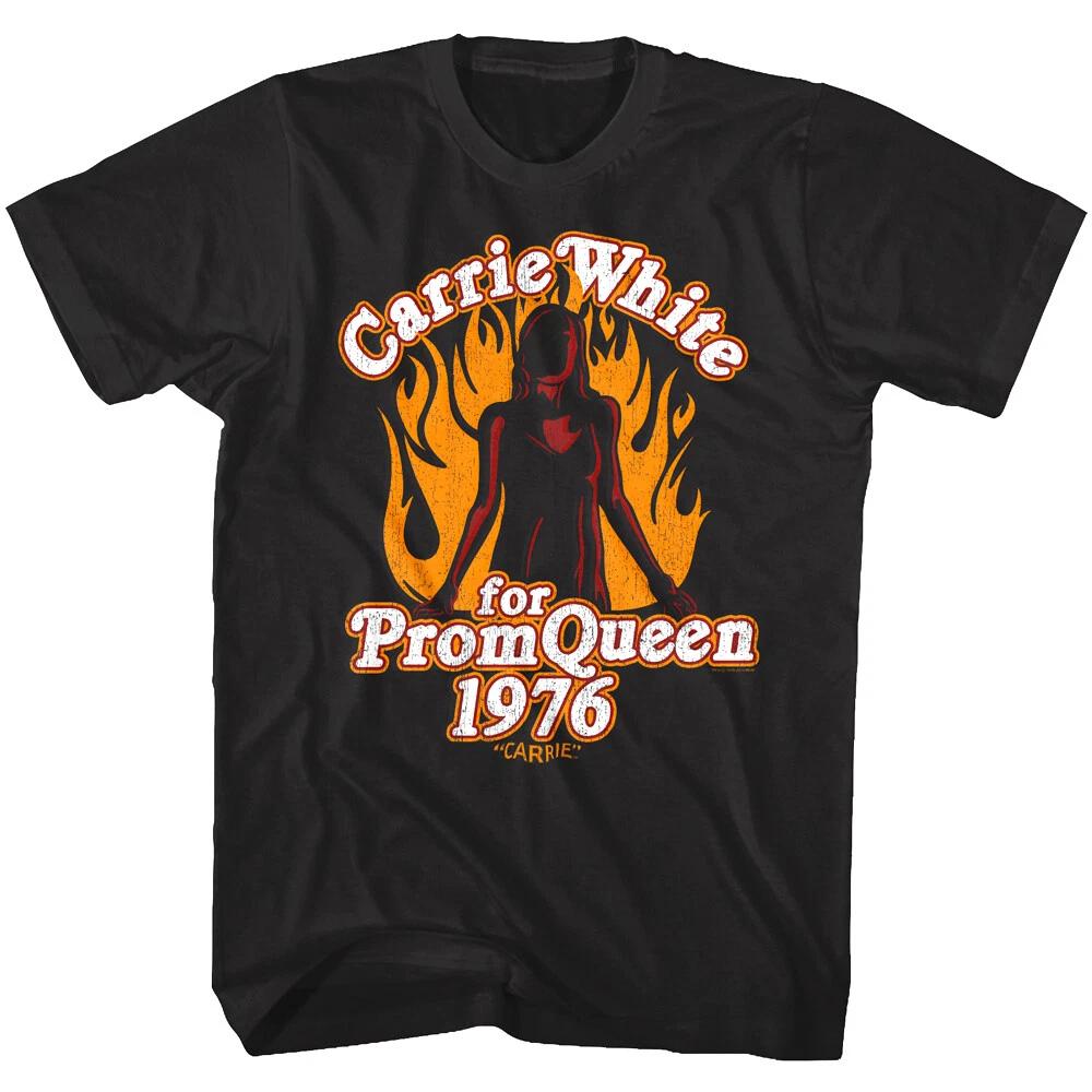 Carrie White for Prom Queen 1976 Men s T Shirt Horror Movie Fire Blood Scene 3XL