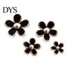 Car Aromatherapy Clip 4Pcs Flower Air Freshener Vent Mount Long Lasting Fragrance Alloy Outlet Odor Removal Type Automotive Diffuser Accessories