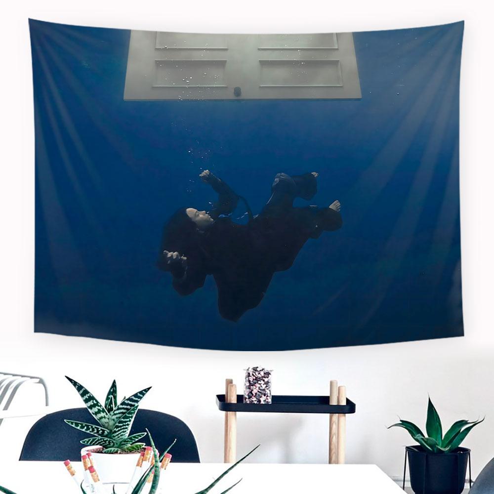 1 Pc Hit Me Hard And Soft Album Music Tapestry For College Dorm Room Decor, Outdoor, Parties