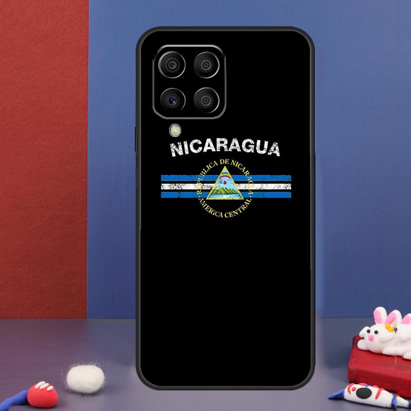 Nicaragua Flag Case For Samsung Galaxy M31 M21 M11 M13 M54 M34 M14 M56 M36 M16 M53 M32 M52 M35 M55 M15 M06