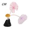 Lotus Leaf Fish Tank Accessory Aquarium Artificial Plant Ornament, Soft Silicone Leaves, Suction Cup Glow Decoration in The Dark Safe for Shrimp Decor