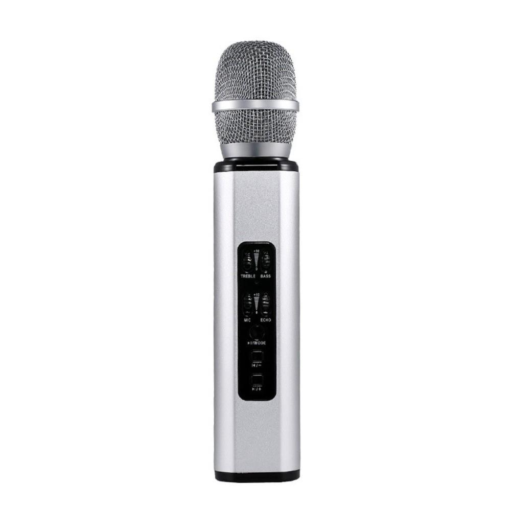 Professional Karaoke Microphone Portable Karaoke Speaker Microphone Bluetooth Microphone Bar