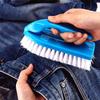 Stiff Bristle Cleaning Brush Plastic Handle Stiff Bristle Brush Scrubber Brush  Kitchen Cleaning
