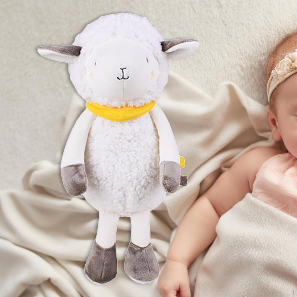 Baby Sleeping Aid Plush Toy, Musical LED Stuffed Animals for Kids