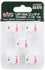 KATO N Gauge UR19A Container Nippon Oil Transport Pink Band 5 Pieces Railway Model Freight Car 23-572