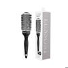 Lussoni Haircare Brush C&amp;S Round Silver Styling 43mm - brosse ronde