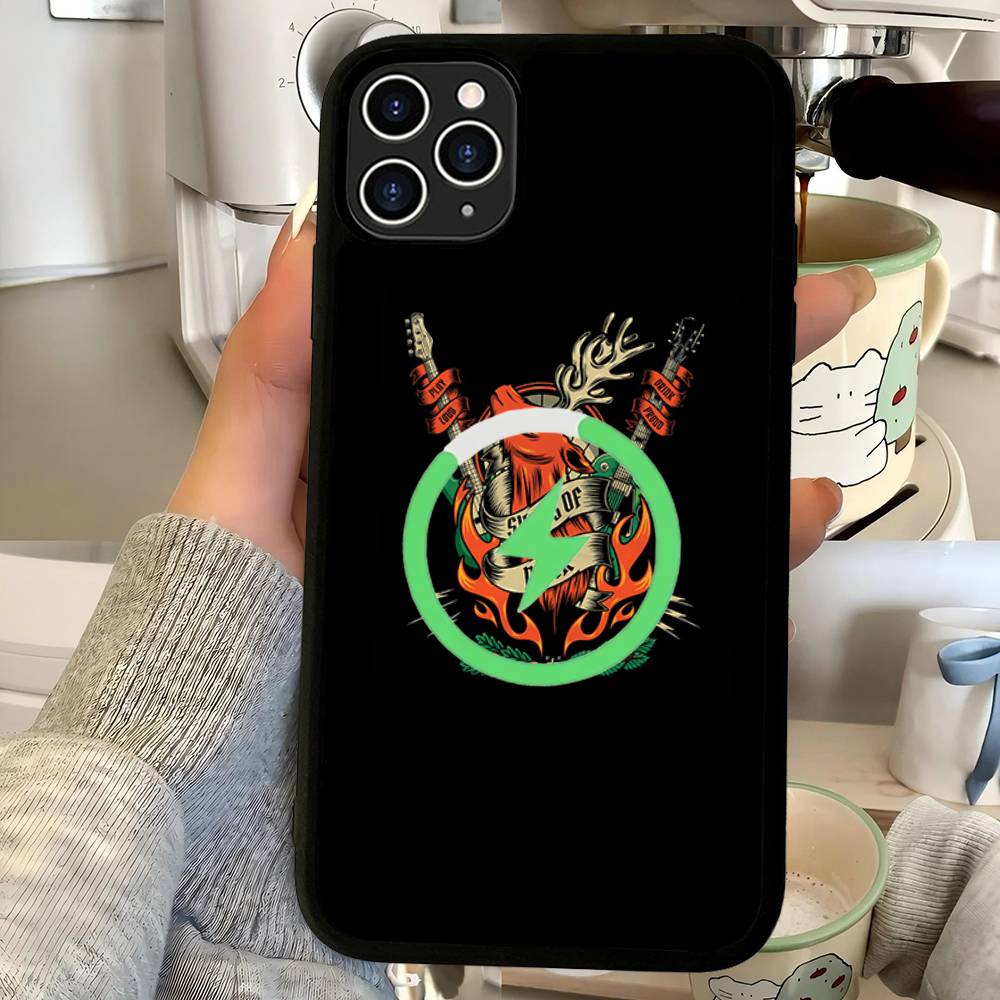 Hi J-Jagermeister Logo Magnetic Wireless Phone Case For IPhone 17 16 15 14 13 12 11 Pro Max Plus Mag Phone Cover