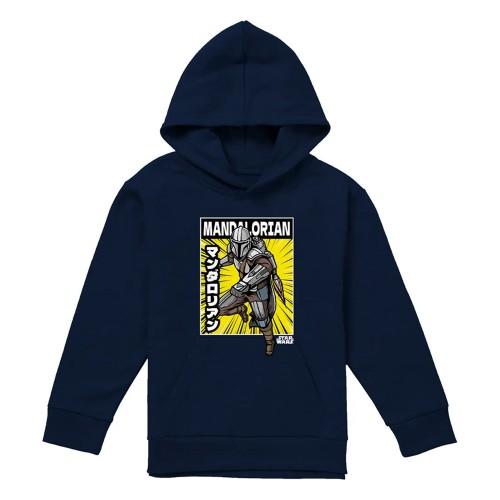 Star Wars The Mandalorian Childrens/Kids Comic Book Pose Hoodie