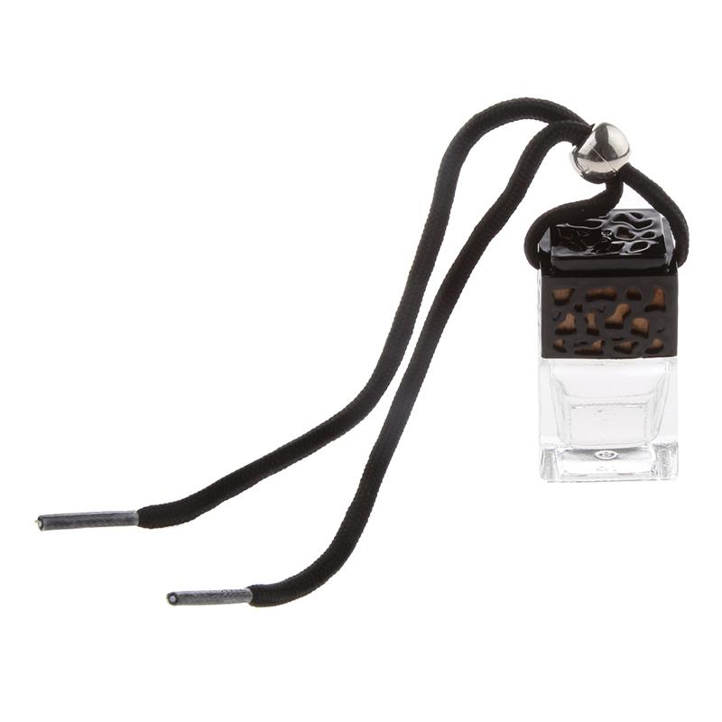 20 PCS HOME CAR HANGING AIR FRESHENER PERFUME FRAGRANCE DIFFUSER GLASS BOTTLE Empty Perfume Bottle For  Auto RV Truck