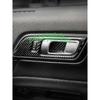 Airspeed fibră de carbon mânere interioare uși bol decorativ pentru Ford Mustang autocolante pentru mașină-styling 2015 2016