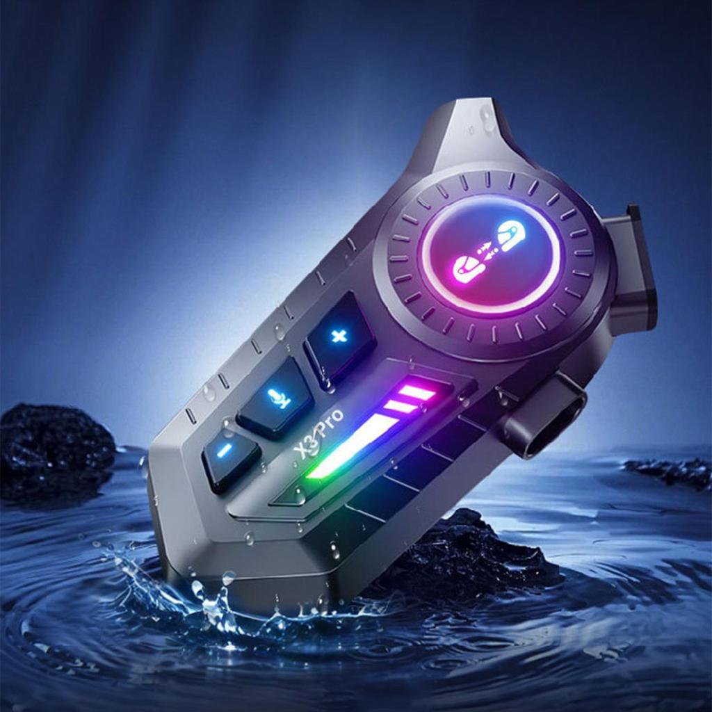 Helmet Headset Smart Double-speaker Helmet Earphones Waterproof Cycling Headphones For Daily Commuting Travel Motorcycle