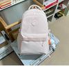 Schoolbag Large capacity class Commuter travel School bag Niche Korean female high school students Versatile simple casual lightweight backpack