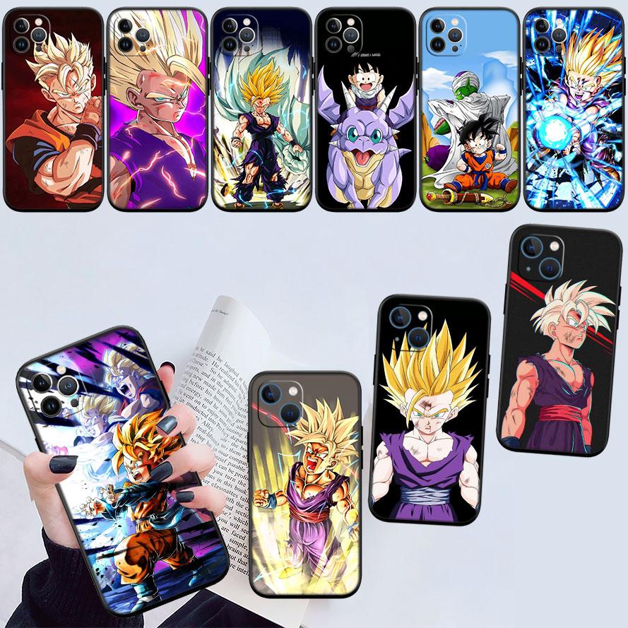 TR10 Dragon Ball Gohan Shell Phone Case for Samsung Galaxy S20 S21 S22 Ultra FE Plus A21S A22 A24 A25 A26 A30 A30S A31
