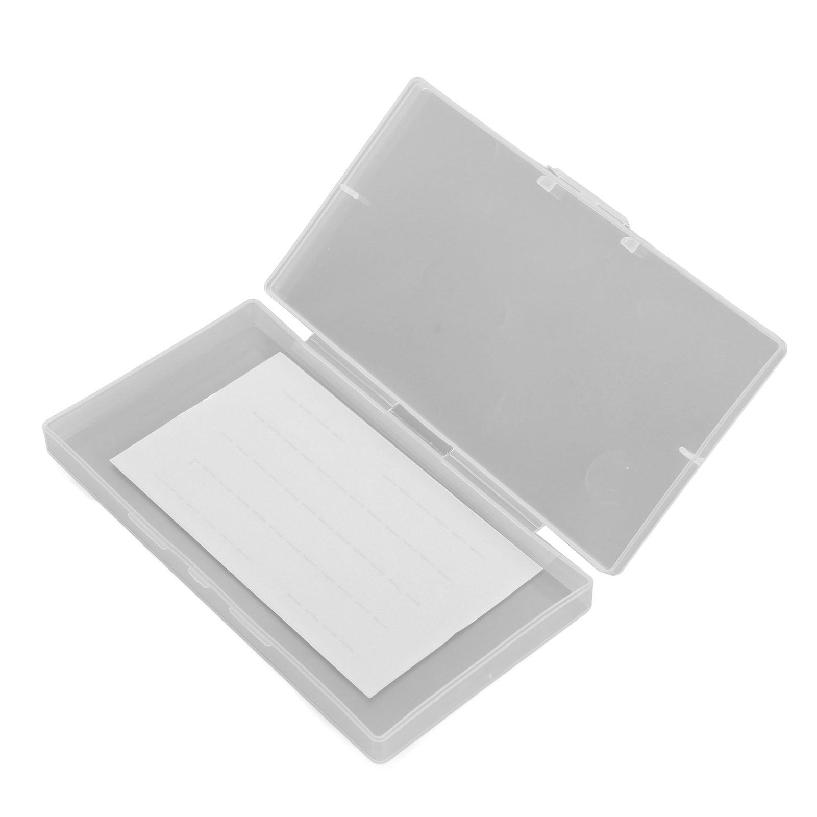 180pcs Self Adhesive Lash Strips Waterproof Sweatproof False Eyelash Adhesive Strips For 5‑6mm Segmental False Eyelashes