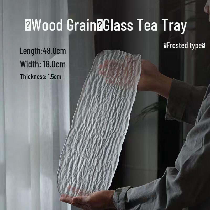 Овальное сервировочное блюдо ZISIZ Cloud Mist Glass