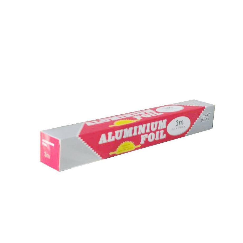 Kitchen Aluminum Foil Roll for Ovens - Disposable Tin Foil In Box