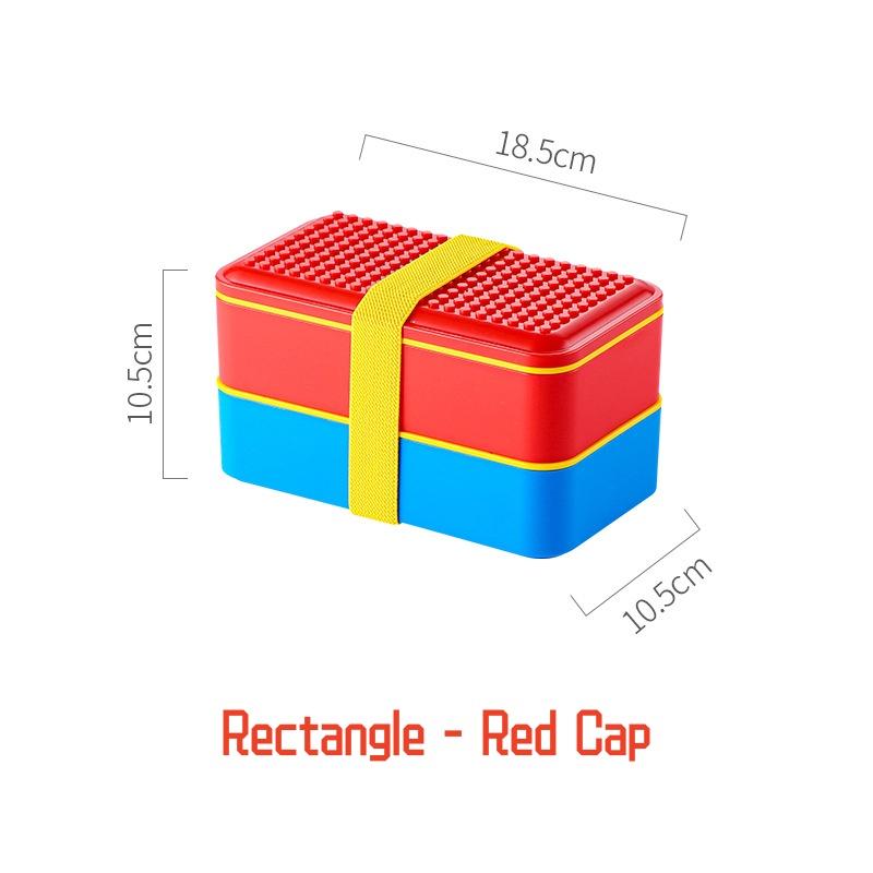 DIY Puzzle Toys Kids Tableware Funny Fork Spoon Set Children Building Block Toys Cartoon Steel  Portable Storage Jigsaw