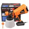 400W Portable Electric Paint Spray Gun – High-Pressure for Latex, European & US Compatible