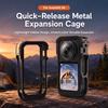Metal Camera Cage for Insta161 X6 Expansion Protective Frame Case Shell Protector for Insta161 Camera Photography Accessories