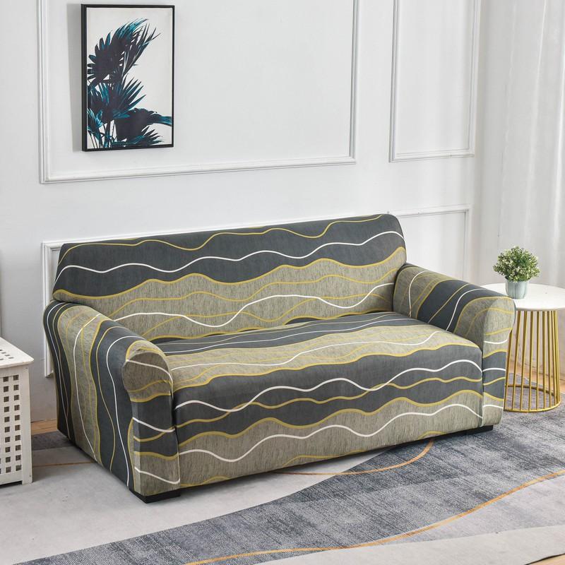 Elastic Sofa Cover for Living Room Spandex Couch Cover Tight Wrap All-inclusive Sectional Furniture Slipcovers 1/2/3/4 seater