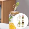 Silicone Straw Covers 4 Pieces Cone Straw Covers Cute Tumbler Toppers Dustproof Water Bottle Accessories For Party Favors